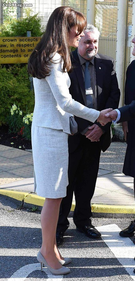 英国王妃Kate Middleton的高跟腿都过来看看吧（第5张/共18张）