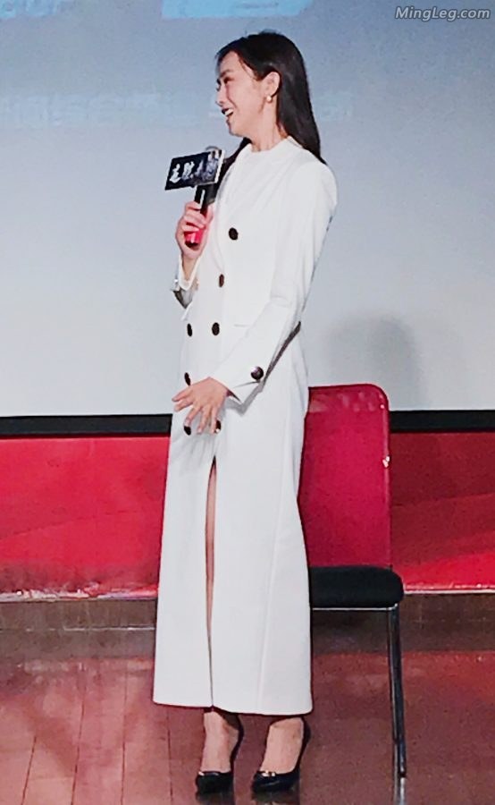 刘晓洁美腿高跟宣传电影《追踪者》（第9张/共12张）