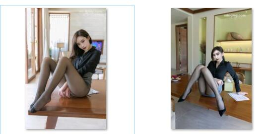 高级女秘书倪妮黑丝袜长腿美脚直接坐到办公桌上[合成]（第1张/共3张）