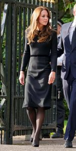 英国王妃Kate Middleton和Meghan Markle黑丝袜高跟乘以2（第1张/共23张）