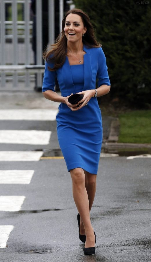 Kate Middleton气质端庄优雅腿穿丝袜高跟外出（第1张/共10张）