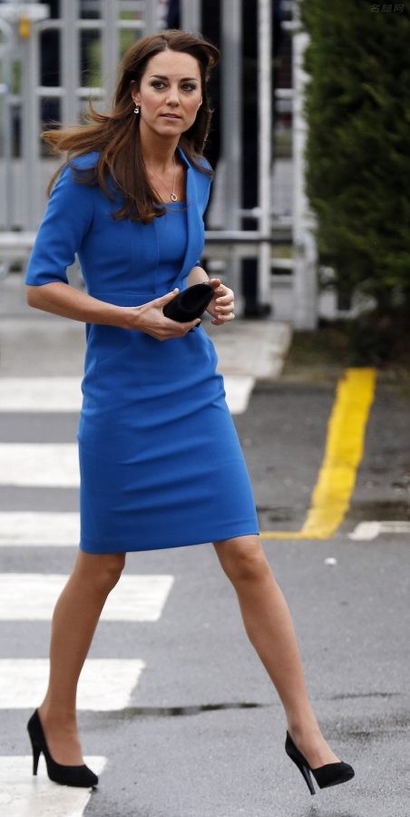 Kate Middleton气质端庄优雅腿穿丝袜高跟外出（第8张/共10张）