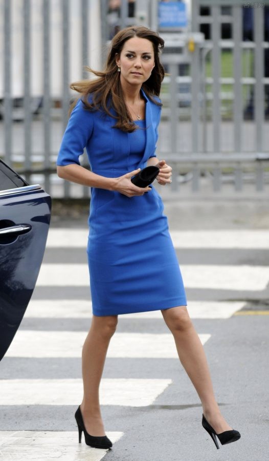 Kate Middleton气质端庄优雅腿穿丝袜高跟外出（第6张/共10张）