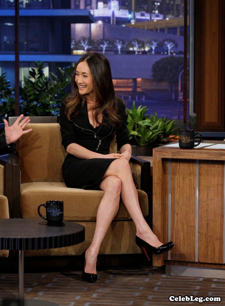 Extreme female agent Maggie Q Li Meiqi has beautiful legs and high heels and is very sexy(3/4)