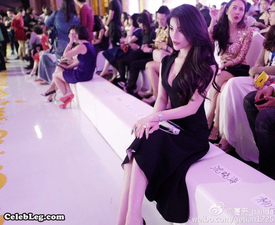 已经离婚的葛天低胸修长玉腿前排看秀(2/6)