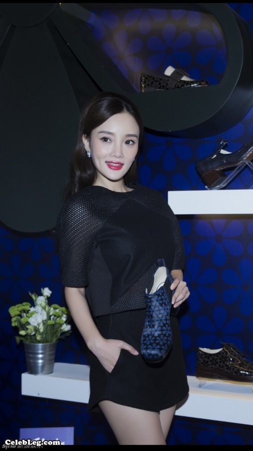 艳媚李小璐秀长直的白腿有颜部清晰照片(15/23)