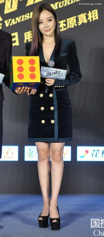 李小璐身着西服短裙美腿恨天高把我看醉了(19/26)