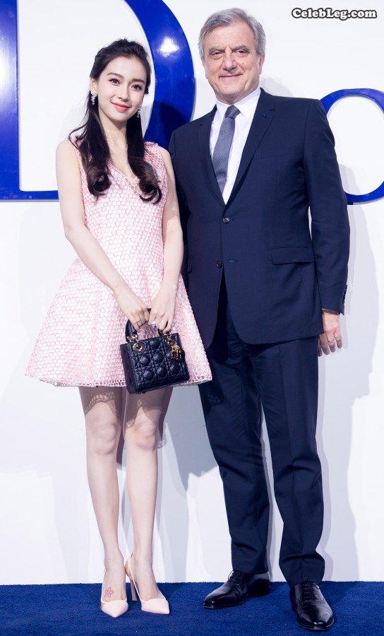 Angelababy杨颖玉腿高跟代言迪奥那个歪果仁想什么(3/6)