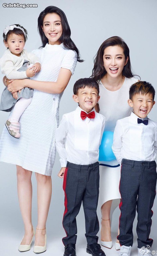 李冰冰和双胞胎妹妹李雪两双大美腿(2/2)