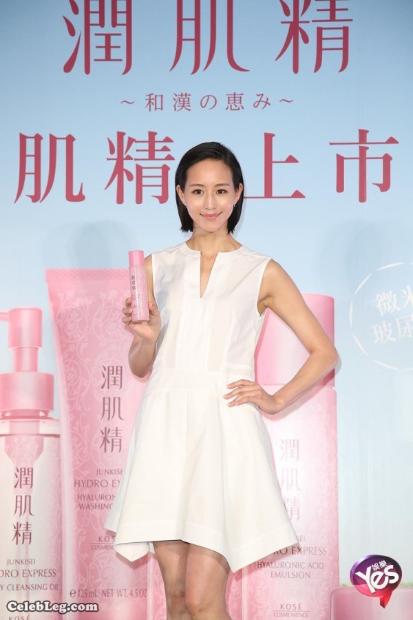 天生丽质的女星张钧甯白色高跟玉腿(19/26)