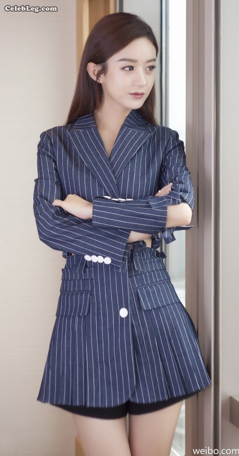 赵丽颖高跟长腿还真有点儿美(1/7)