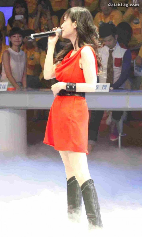 Zhou Huimin's boots and thighs make me very happy(6/49)