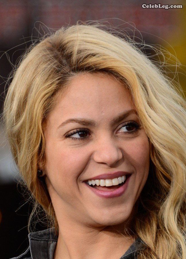 哥伦比亚歌手夏奇拉Shakira长靴大腿（第20张/共21张）