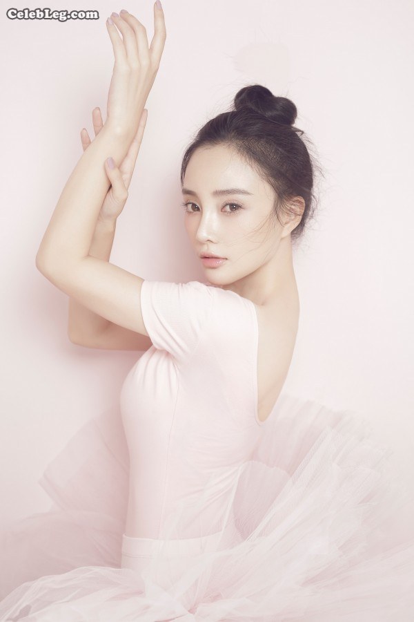 李小璐舞蹈写真不忘展示美腿(6/6)