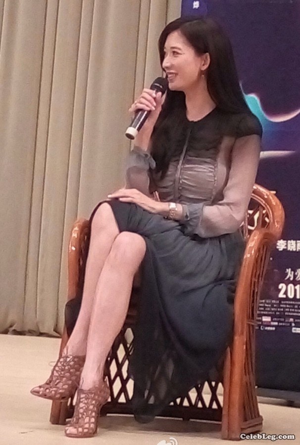 Lin Chiling, Li Xiaoyu and Guan Xueying have three pairs of high heels and beautiful legs(16/17)