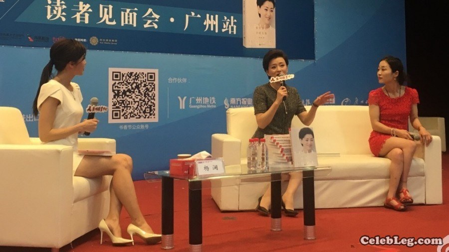 知性女主持杨澜穿肉丝袜高跟宣传新书[标清图片](9/16)