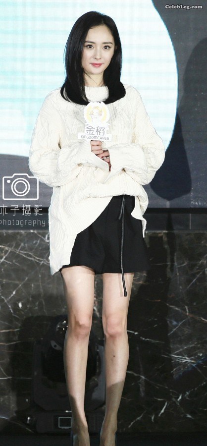 Yang Mi’s beautiful legs are the most realistic without PS.(7/10)