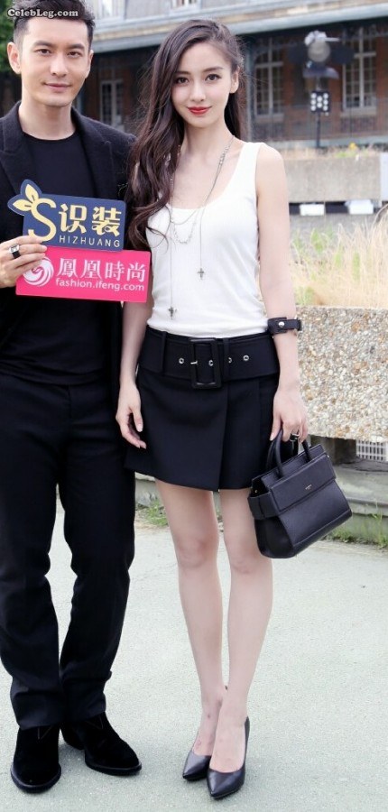 人妻Angelababy秀美腿想收藏她的高跟鞋(13/35)