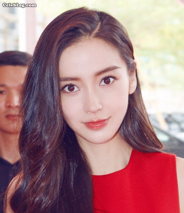 Angelababy属于嘴巴大的美女应该是撑大的(4/4)
