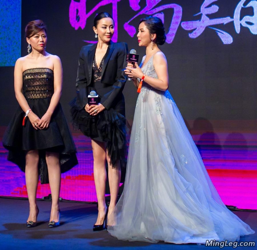 老女人刘嘉玲低胸细高跟(9/9)