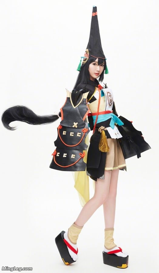 毛晓彤cosplay《阴阳师》妖刀姬(2/2)