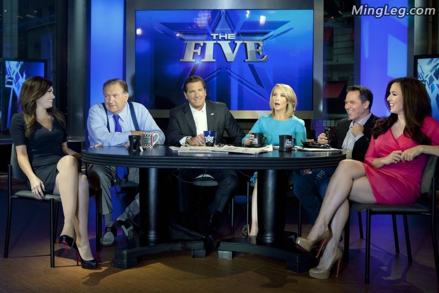 Fox News《The Five》Andrea Tantaros和Kimberly Guilfoyle（第2张/共4张）