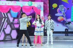 迪丽热巴上快乐大本营