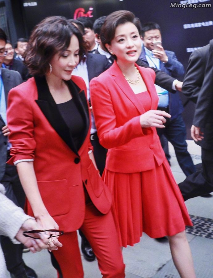 刘嘉玲性感细高跟鞋发上来不时要用，杨澜的肉丝也来助兴（第15张/共58张）