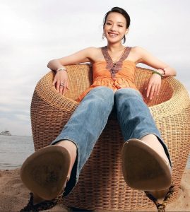 熟女明星舒淇光脚丫写真