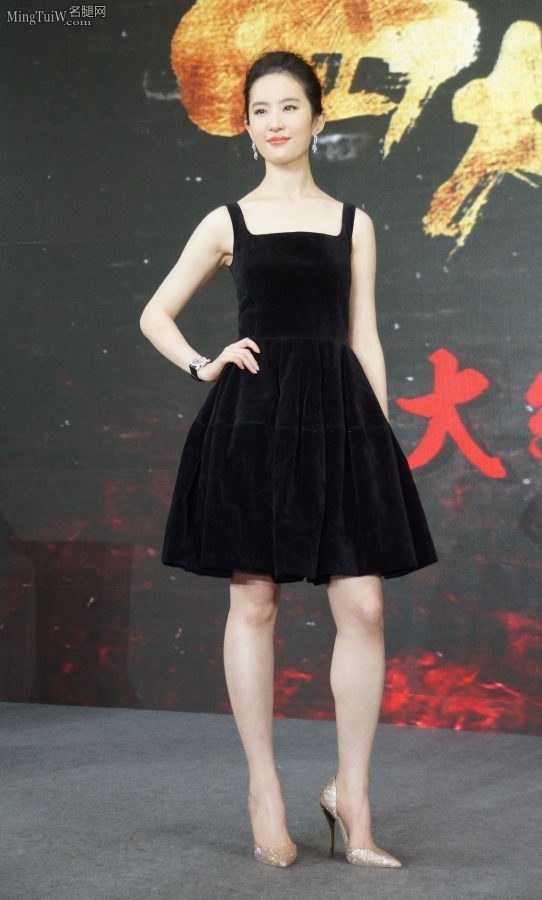 刘亦菲姐姐两条美腿白嫩如莲藕(25/28)