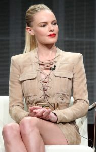 性感气质女星Kate Bosworth金属高跟鞋