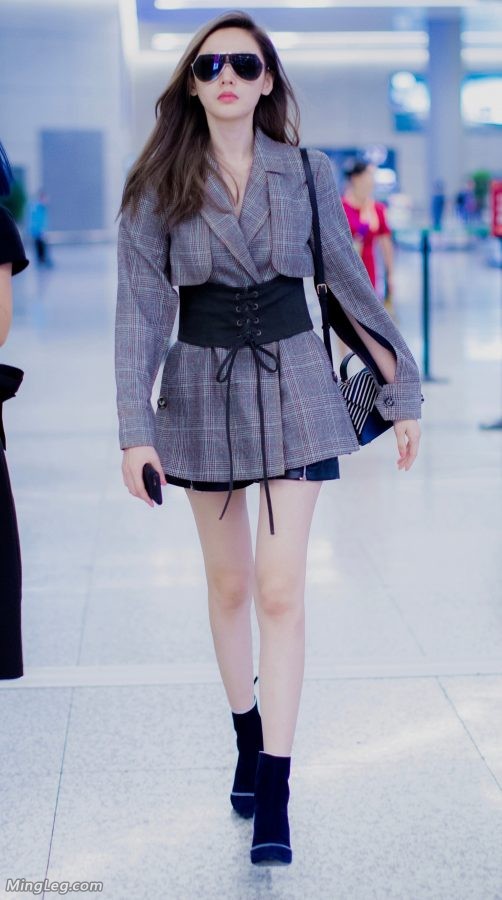 Zhang Tianai's beautiful legs are white and long(4/7)