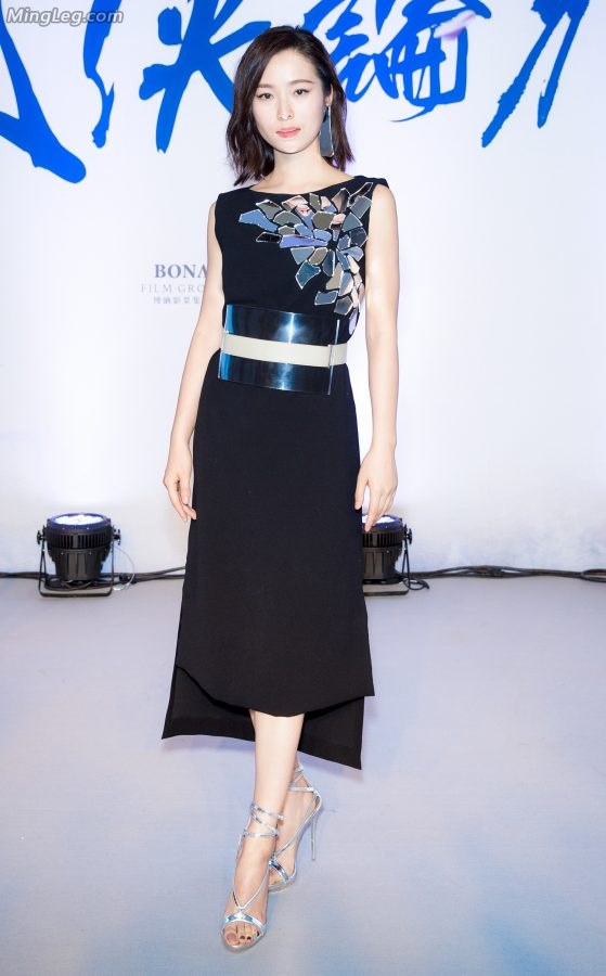 Jiang Yiyan's metal stiletto heels and Jiang Mengjie(5/21)