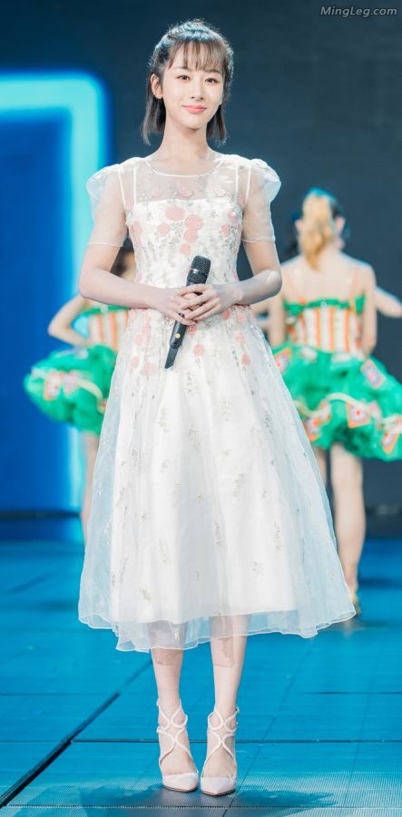 杨紫在文艺晚会上的公主裙（第1张/共7张）
