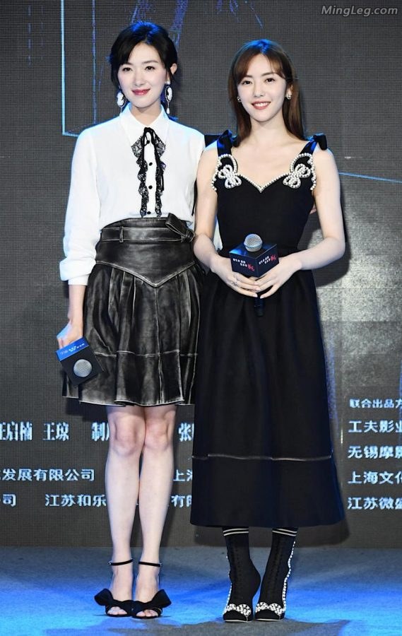 万茜新剧《脱身》宣传秀玉腿，更新蔡文静(2/16)