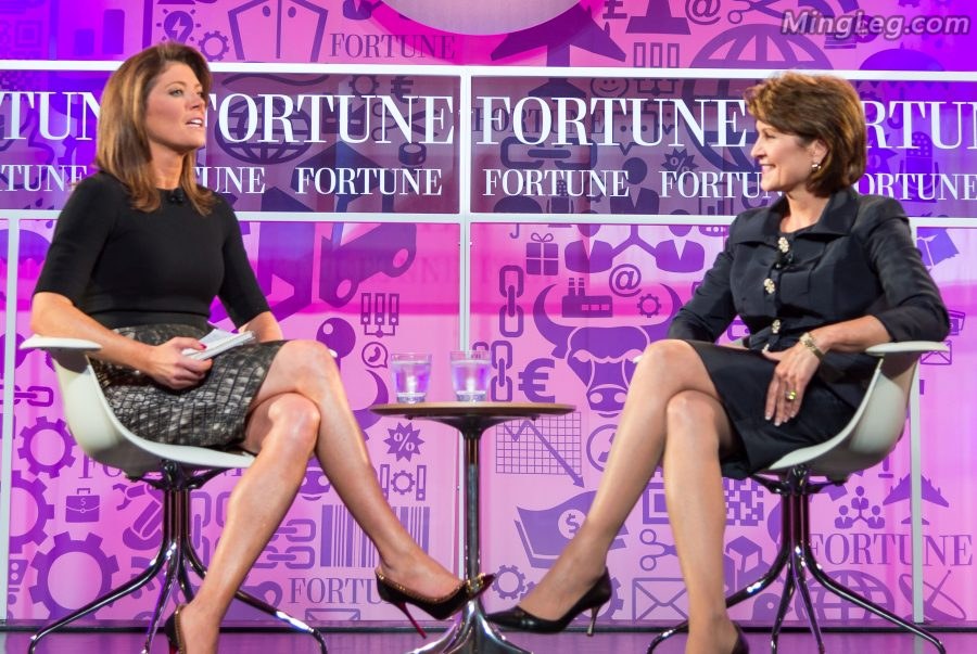 主持人Norah O’Donnell访问洛克希德·马丁公司CEO Marillyn Hewson(7/12)