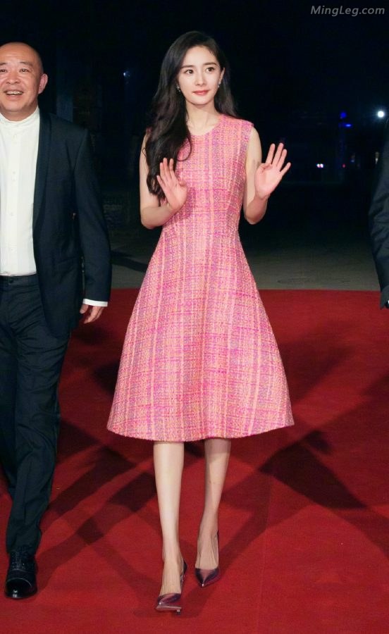 杨幂杨大仙女在平遥电影展红毯上(6/14)