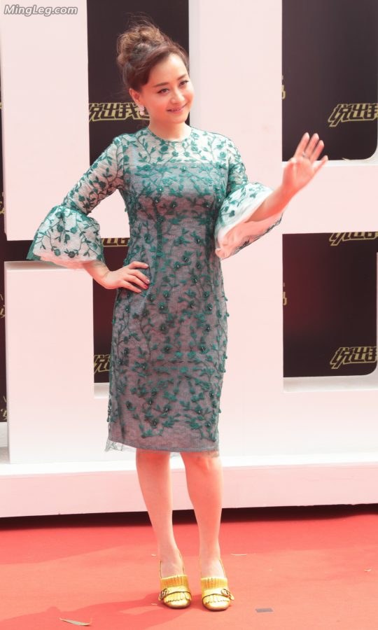 熟女演员陈德容红毯高跟稍微有些保守(14/14)