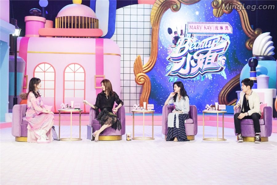 徐璐玉腿高跟做客《Beauty小姐》与大S谈笑风生(8/14)