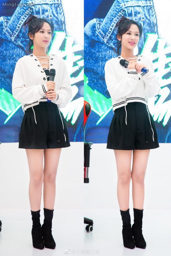 爱穿靴子的女星杨紫代言OPPO手机(4/6)