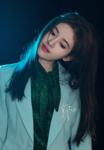小美人鞠婧祎上节目哪都好就是不怎么露腿