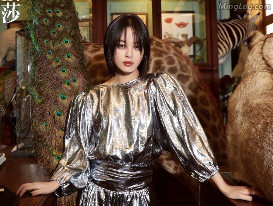 时尚芭莎辛芷蕾高跟美靴写真野性气质(7/7)