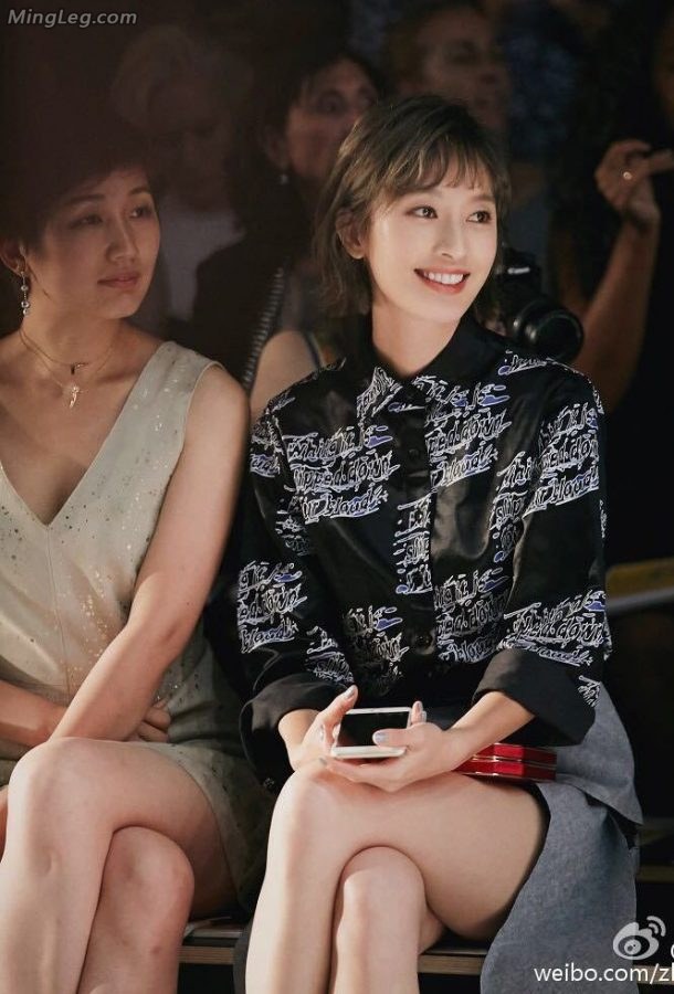 张俪的这双美腿大部分人都是很服气的(2/6)