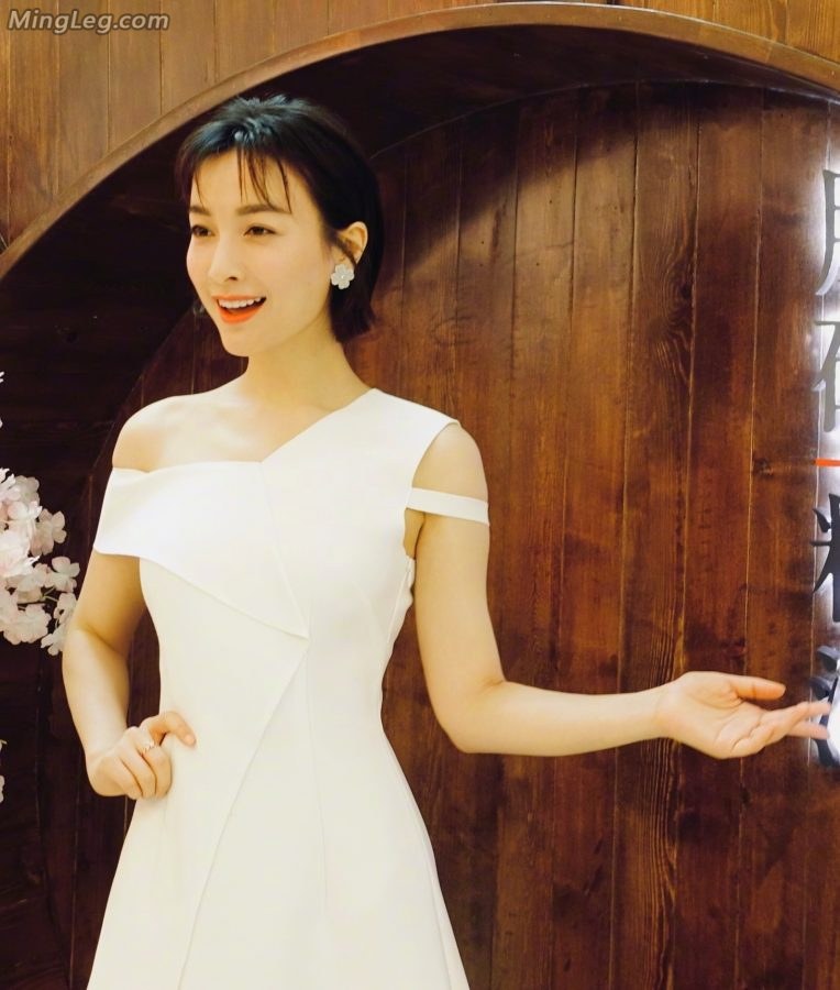 快本主持吴昕白裙凉高跟美足(9/9)