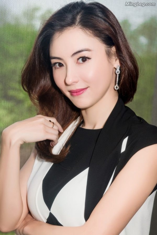 成熟魅力的明星张柏芝穿肉丝袜宣传(10/11)