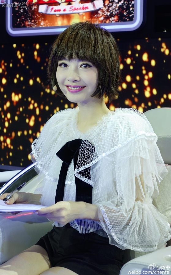 《我是演说家》陈鲁豫纤细的两条白腿交叉(2/6)