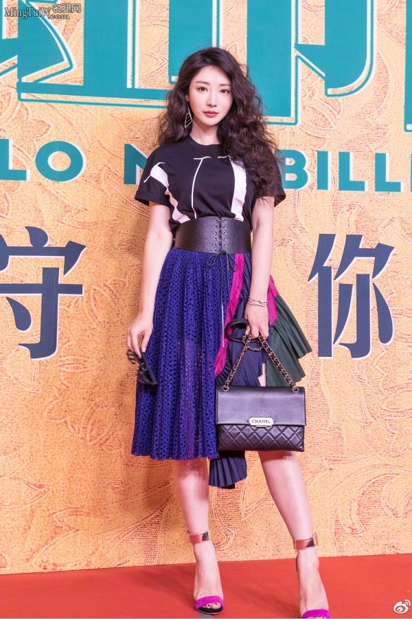 美女主持柳岩走红毯露腿秀足(2/6)