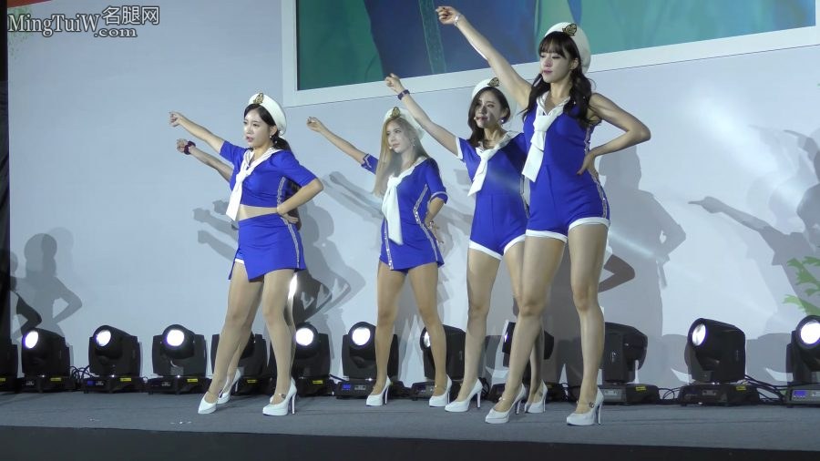 韩国美女组合T-ara六位的制服高跟美腿跳舞[网盘]（第5张/共12张）