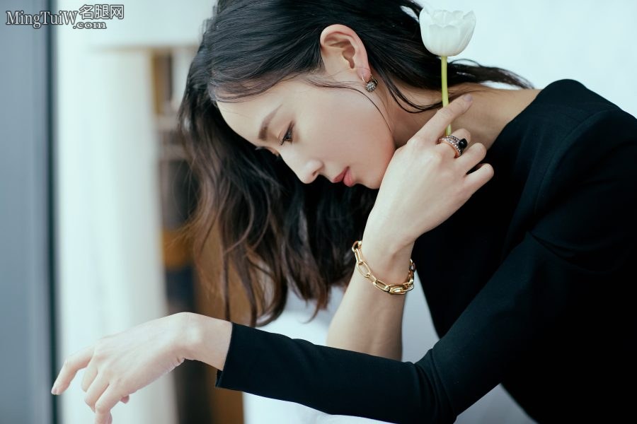 高贵气质女星张钧甯身穿单袖纱裙露修长玉腿(8/12)