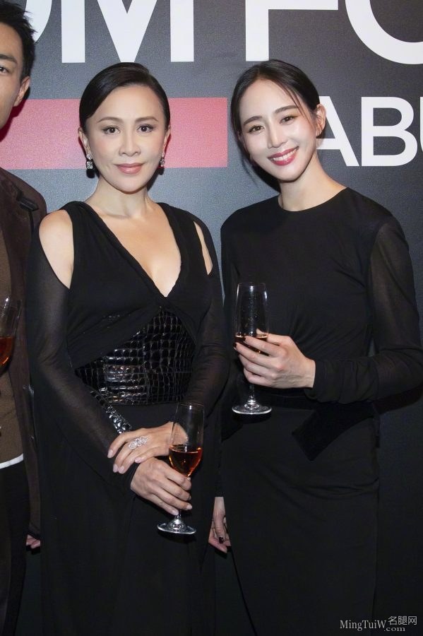 张钧甯身穿高贵黑色短裙脚踩尖头高跟鞋展现典雅魅丽(8/8)